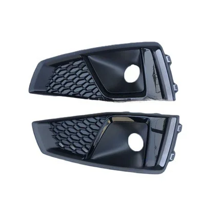 

Suitable for 19 sports Audi new A4 fog light frame B9A4 black grille front face fog all black honeycomb grille