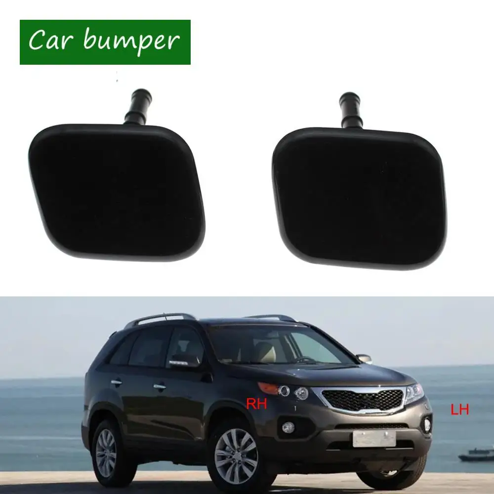 

For KIA Sorento 2010 2011 2012 Right Left Front Bumper Headlight Headlamp Washer Nozzle Cover Jet Cap 98680-2P000 98690-2P000