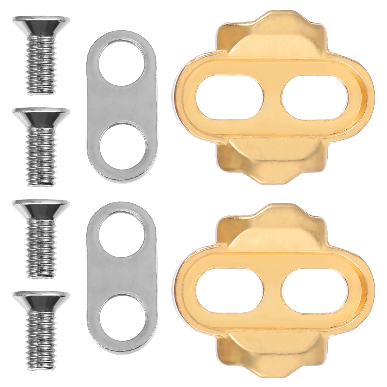 

1Set Mountain Bike Cleat Self-Lock Multi Directional Release for Exercise Cycling Bike Cleat