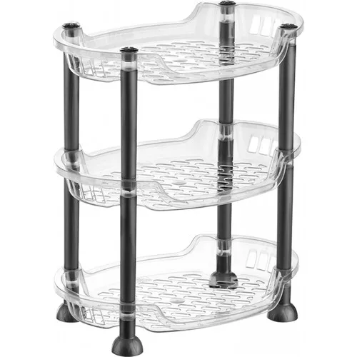 Follow Me Transparent Mini Oval 3 pcs Rack