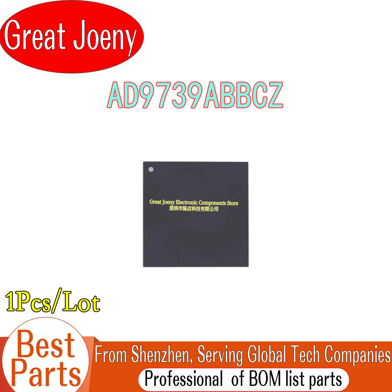 

100% новый оригинальный чипсет AD9739ABBCZ BGA-160