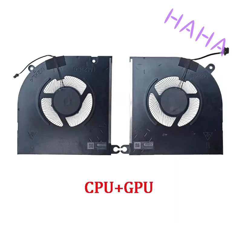 H+ New Original Laptop CPU GPU Cooling Fan For DELL Alienware M18 M18X R1 P51E