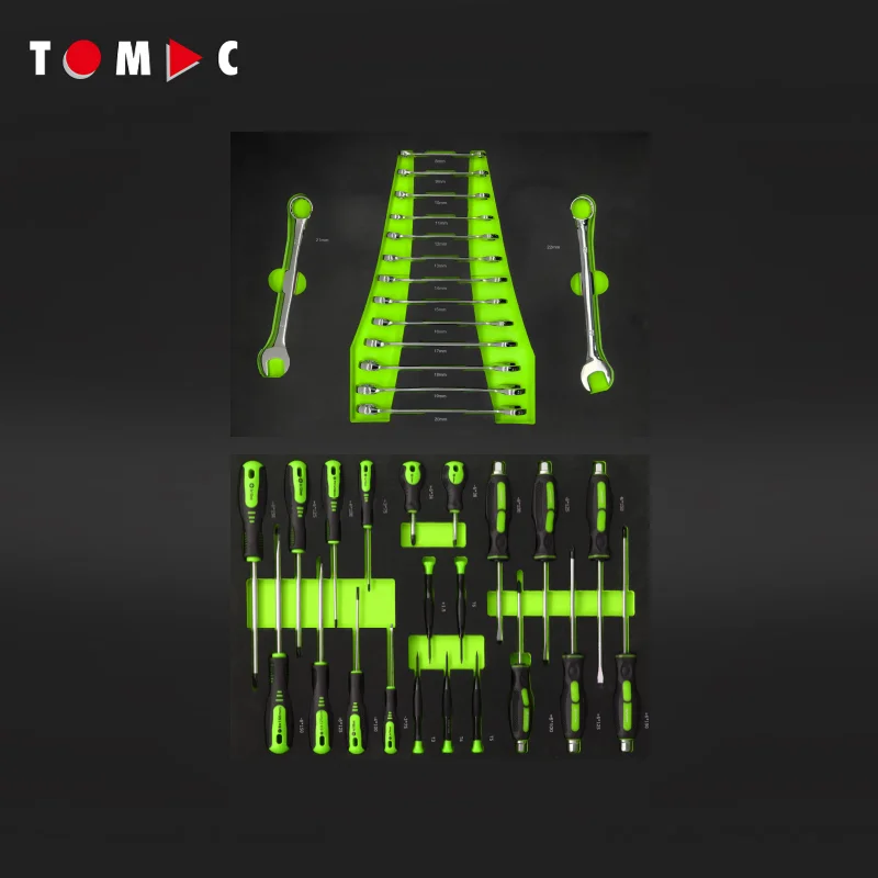 خزانة أدوات MiniMOQ مع حلول الأدوات، 7 أدراج، خزانة صديقة للبيئة مع 252 قطعة من الأدوات