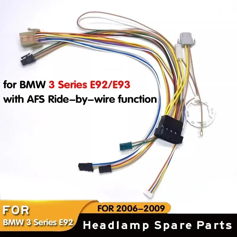 

For BMW 3 Series E92 E93 325I 330I 335I M3 Headlight Wiring Harness Headlight Internal Wiring Harness Plug Harness New
