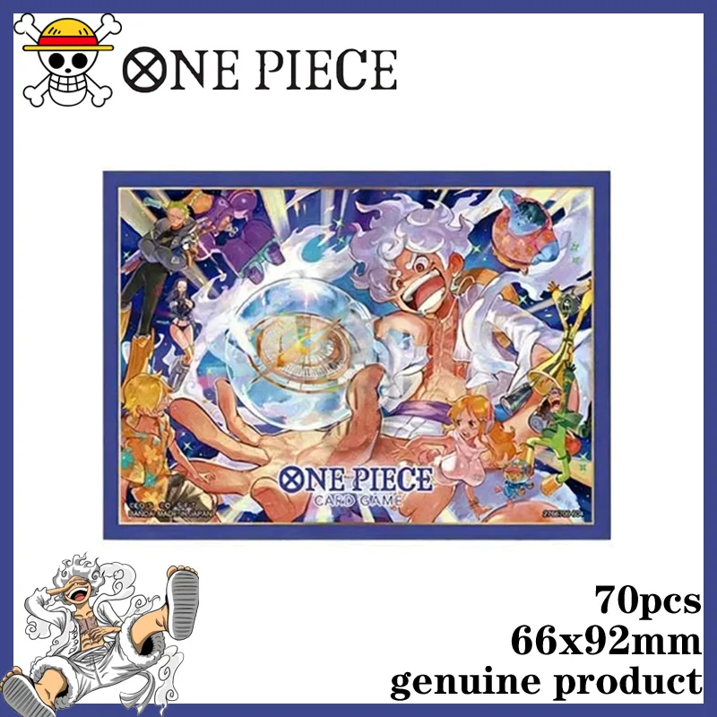 

BANDAI Card Games Fest Card Sleeves One Piece 2024 Championship Luffy Key Visual 70pcs Official Limited Edition Card Protectors