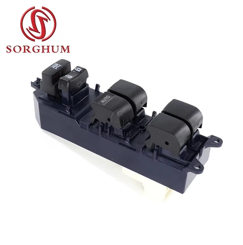 Imagen 2 del producto SORGHUM LHD 84820-52250 Control elevador de vidrio botón de interruptor de ventanilla eléctrica para Toyota Yaris Camry Tacoma 84820-06071 84820-33270