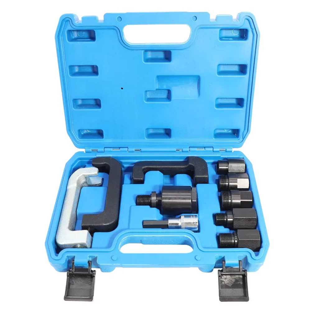 

10pcs M14 - M27 Fuel Injector Puller Extractor Nozzle Remover Adapter Kit