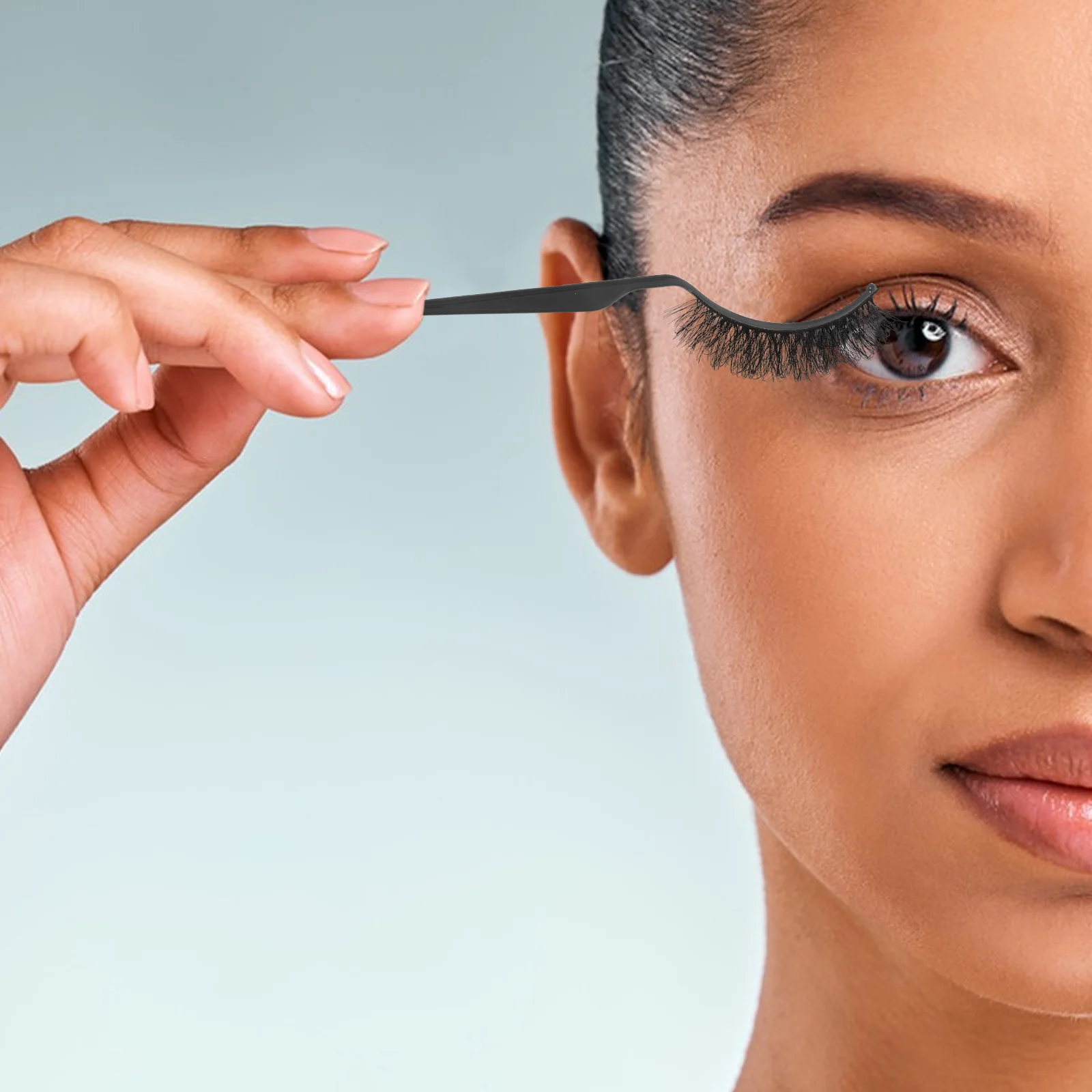 6-teiliges Salon-Zubehör, Werkzeug-Set für künstliche Wimpern, starke Aufbau, verstellbar, für ideale Wimpern, passend für perfektes Make-up, Liebhaber-Geschenk