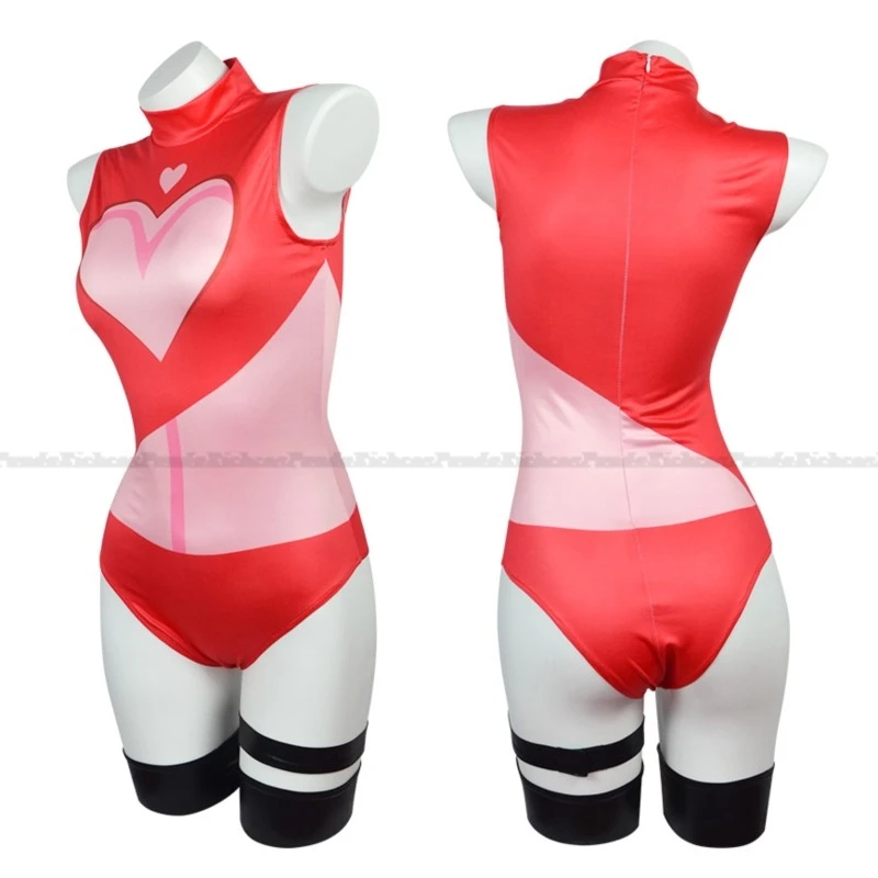 Hazbin Anime Cosplay Hotel ALASTOR Angel Dust Vox Angel mono negro mujeres hombres disfraz de Halloween traje de actuación para niños