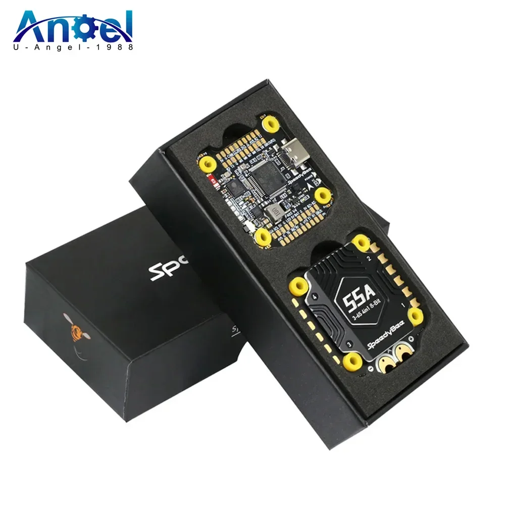 

Speedybee F405 V4 Stack BLS 55A 4-in-1 ESC&FC 30x30 RC iNAV Betaflight Configure Bluetooth 3-6S FPV 5-8 inch frame Drone Parts