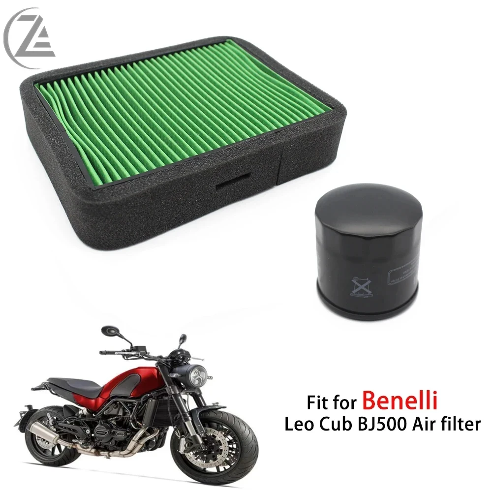 ACZ Motorcycle Air Filter Oil Filtration For Benelli 502C BJ500 Leoncino500 BJ Leoncino 500 502