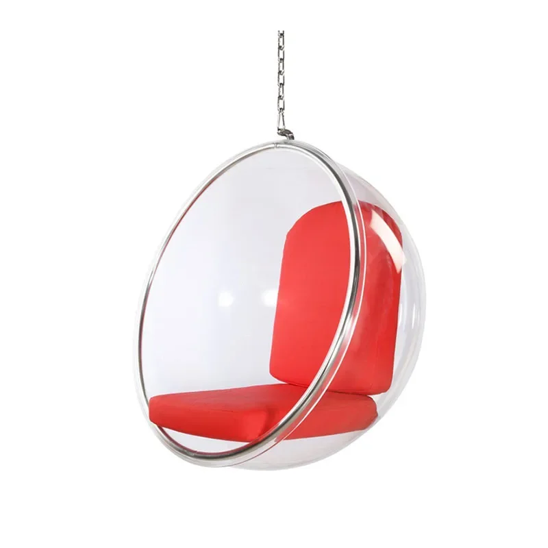 

Прозрачный подвесной стул для отдыха, бар с поддержкой яиц, садовый стул для взрослых, гамак, металлический Sillas Para Jardin, мебель для дома