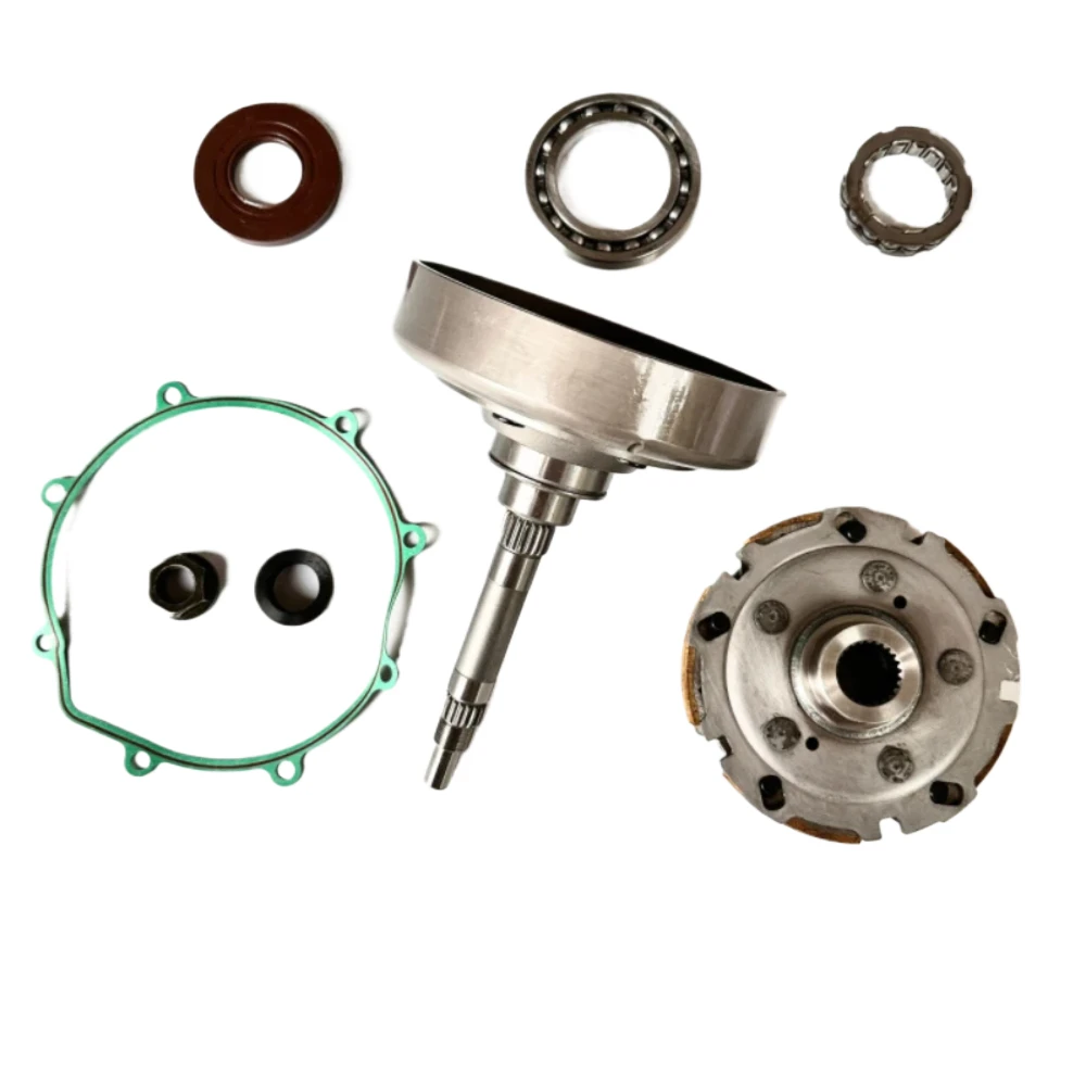 

Wet Shoe Clutch Drum Housing Carrier One Way Bearing Kit for Hisun Massimo MSU HS400ATV HS400UTV UTV ATV 400 21210-003-0000