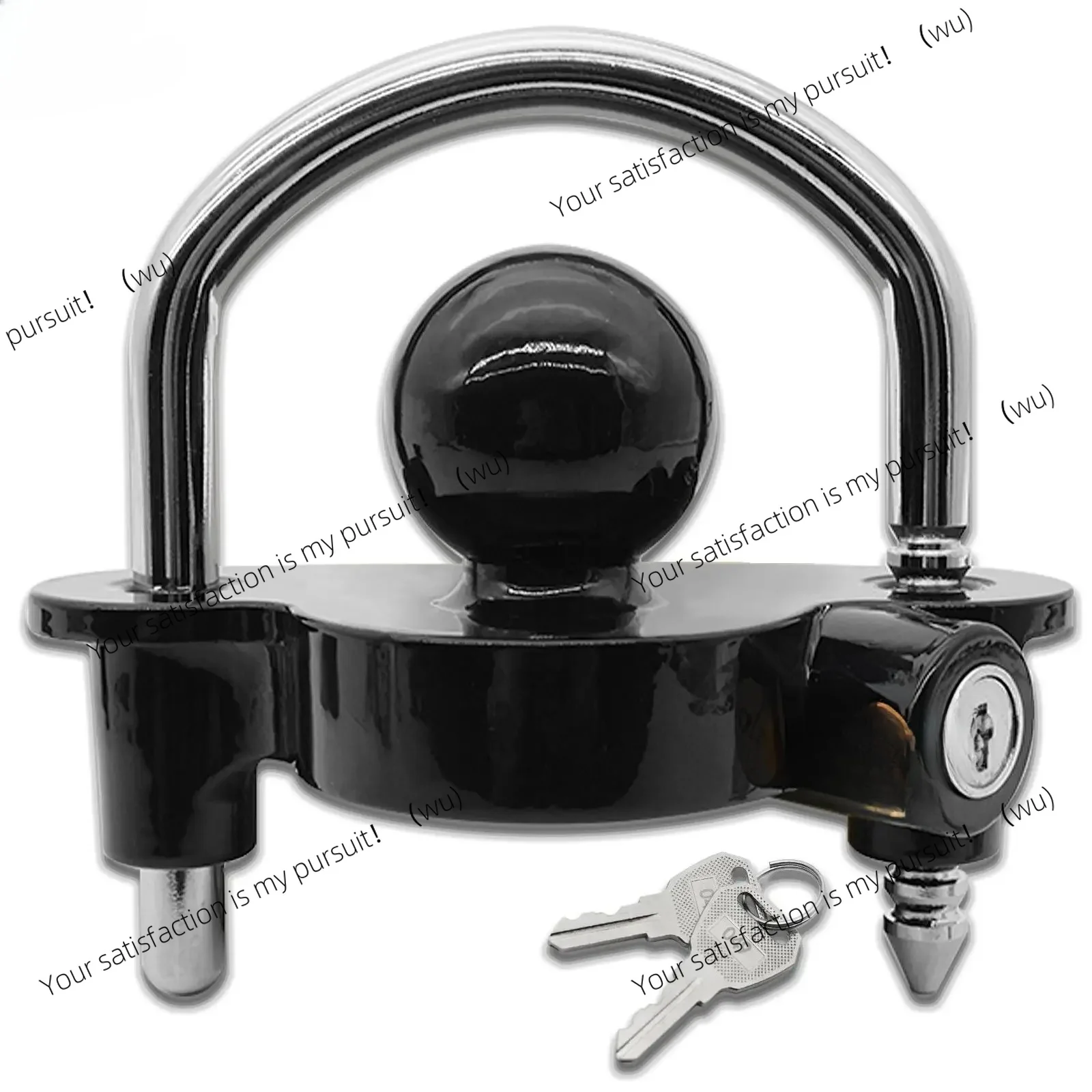 for Heavy-Duty Hook Lock Universal Caravan Accessories Trailer Ball Coupler Safe Security Anti-Theft Lock