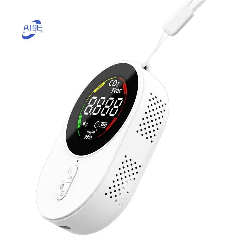 

A19E-CO2, монитор качества воздуха в помещении, монитор качества воздуха 2в1, измеритель TVOC, для офиса и дома