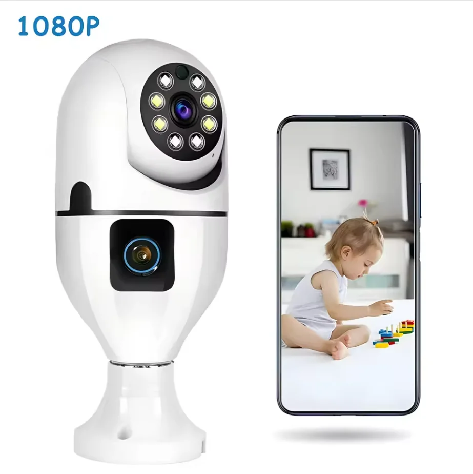 

Беспроводная HD-камера видеонаблюдения с ночным видением, Wi-Fi, для дома и наблюдения за животными, стабильное соединение, удобное приложение, безопасность и конфиденциальность.