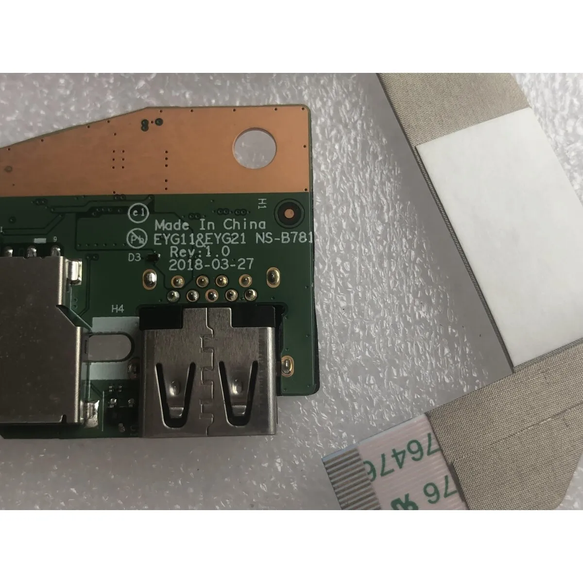 

New original for Lenovo Yoga 530-14ARR laptop IO USB BOARD 5C50R41625 NS-B781