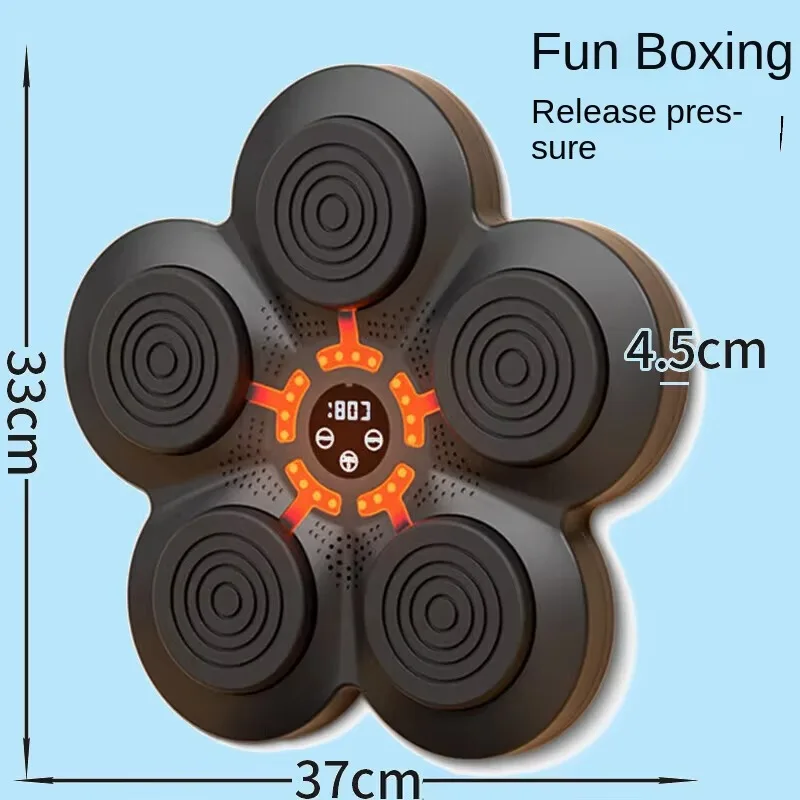 2026 For Enabled Boxing Training Machine Custom Play Music Installation-Free Home Fitness Equipment For Adults And Kids