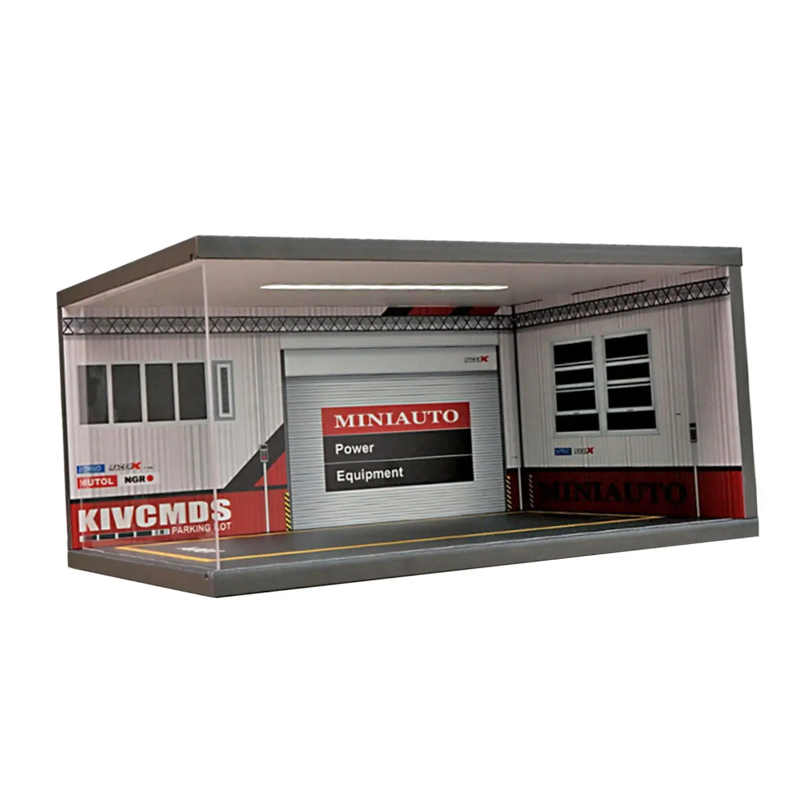 

Модель подземного паркинга в масштабе 1:18 для демонстрации на столешнице, праздничный подарок, украшение для стола, модель парковочного гаража