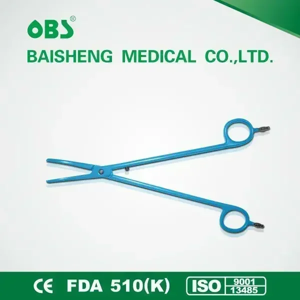 CE Mark OBS Reusable Bipolar Artery Forceps-Similar to Ligasure Handpiece