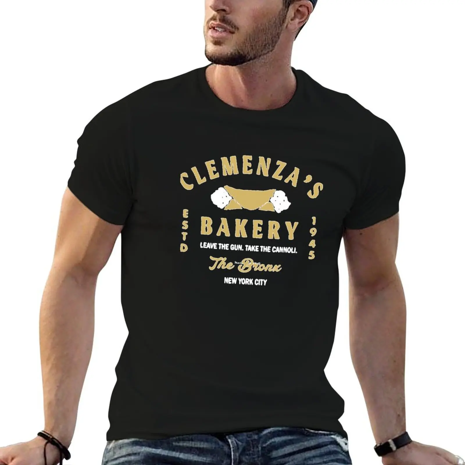 Clemenza's Bakery T-Shirt boys whites basketball graphic tees heavyweights t shirts for men