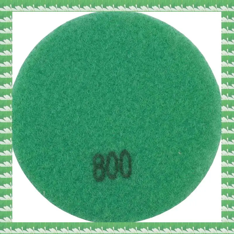 

ONCE 12 шт. алмазные подушечки для полировки пола, смоляная связь, терраццо, диаметр пола 4 дюйма, зернистость 800