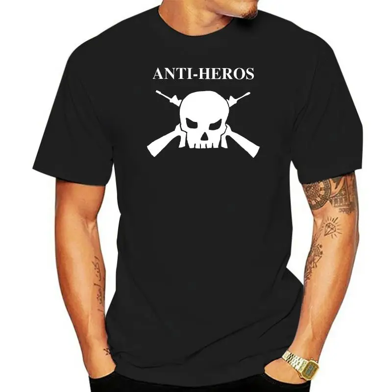 ANTI-HEROS Shirt, Punk, Oi,Skinhead, Boot Boys, Condemned 84, The Bruisers, HC T-Shirt Summer Style Casual Wear