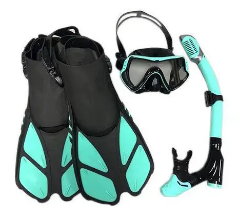 

Snorkeling Sanbao set, diving mask, outdoor sports diving mask, snorkel adjustment, flipper frog shoes three-piece set