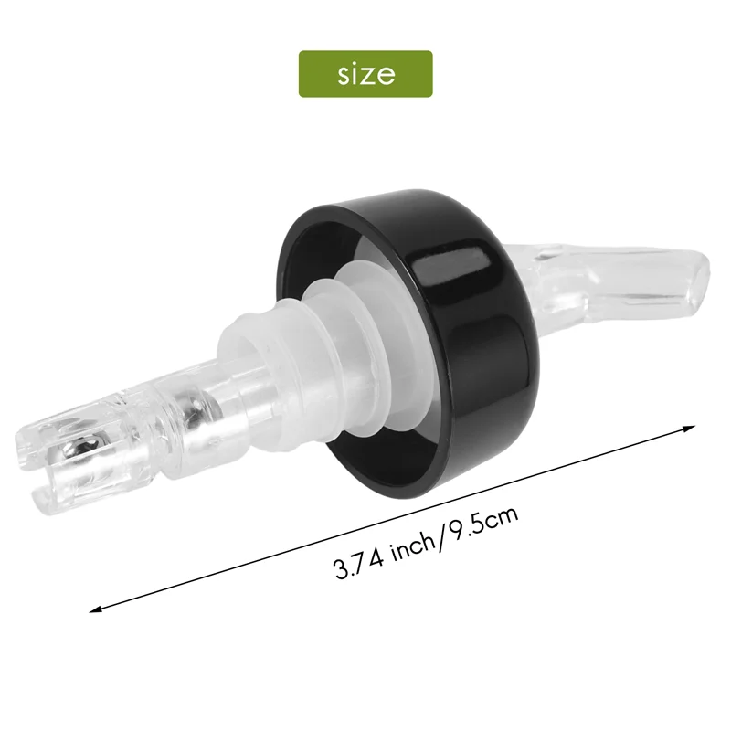 Verseur de bouteille mesuré automatique de 1Oz, 4 pièces, verseur de mesure d'esprit, distributeur de boissons, vin, Cocktail, outils de Bar à domicile-AT64