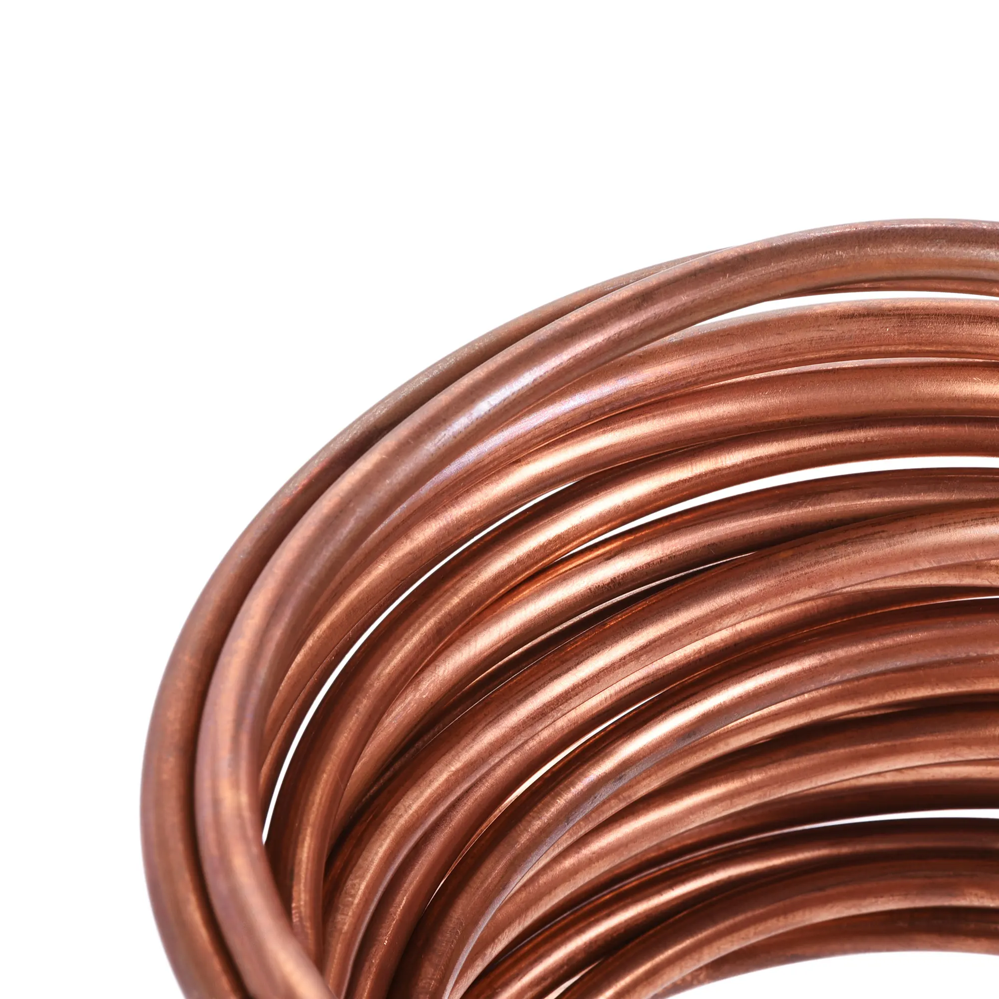 Imagem -03 - Copper Capillary Refrigeration Tubing Copper Tube Coil Tubes ar Condicionado 75 m mm od mm id