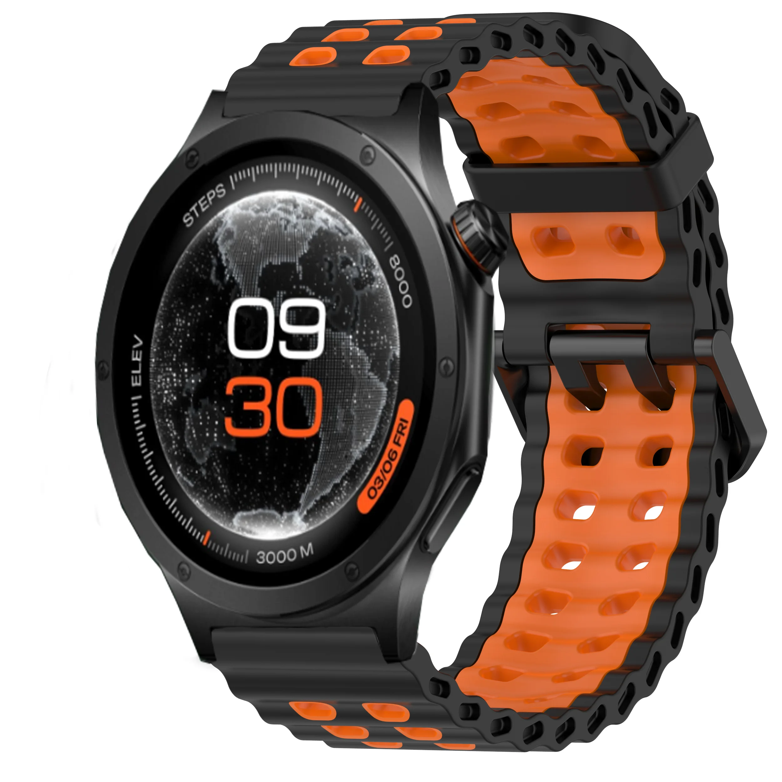 22mm Ocean Sports Silicone Strap for Oneplus Watch Lite 4 3 2 2R Bracelet OPPO Wacth S X3 X2 4 Pro Band Realme Watch 5 S Correa