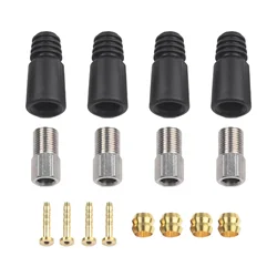 MTB Bicycle Disc Brake Olive Heads Set Olive Connector Insert Connecting Bolt Kit Cycling Mountain Bike Accessories