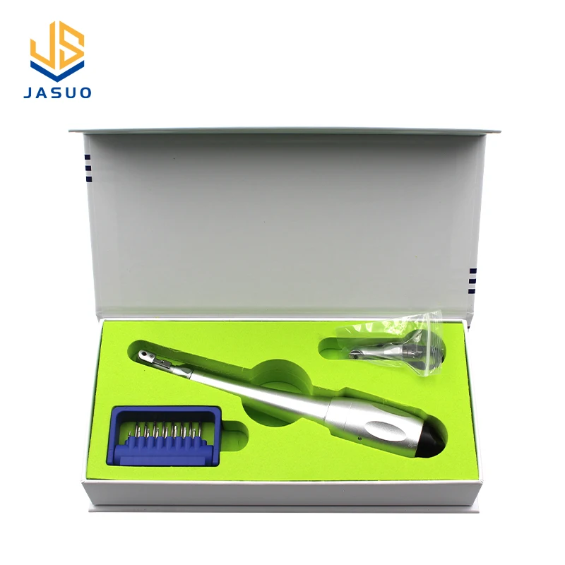 Universal Dental Implant Torque Wrench Dental Implant Handpiece Dental Implant Tool Repair Tools with 12 Driver Head Kit