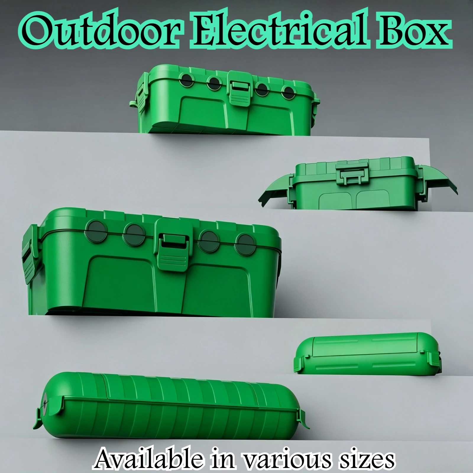 Outdoor Electrical Box Cover Waterproof Boxes Protect Outdoor Extension Cords Lights Power Strips Plugs as Christmas Decorations