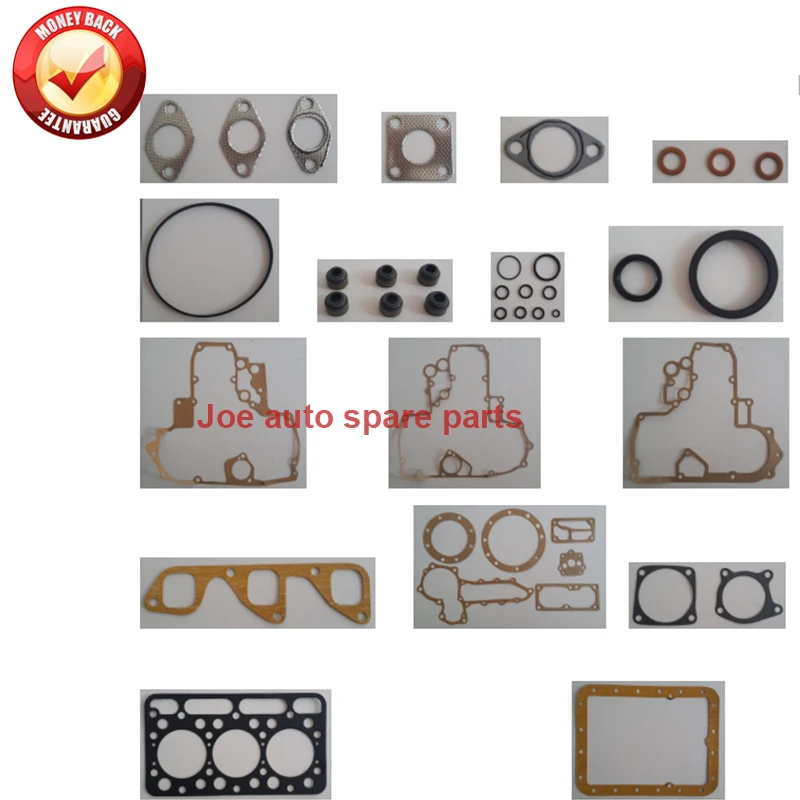 Engine Full gasket set kit for Yanmar engine : 3d82 3d82-3 3d82-5