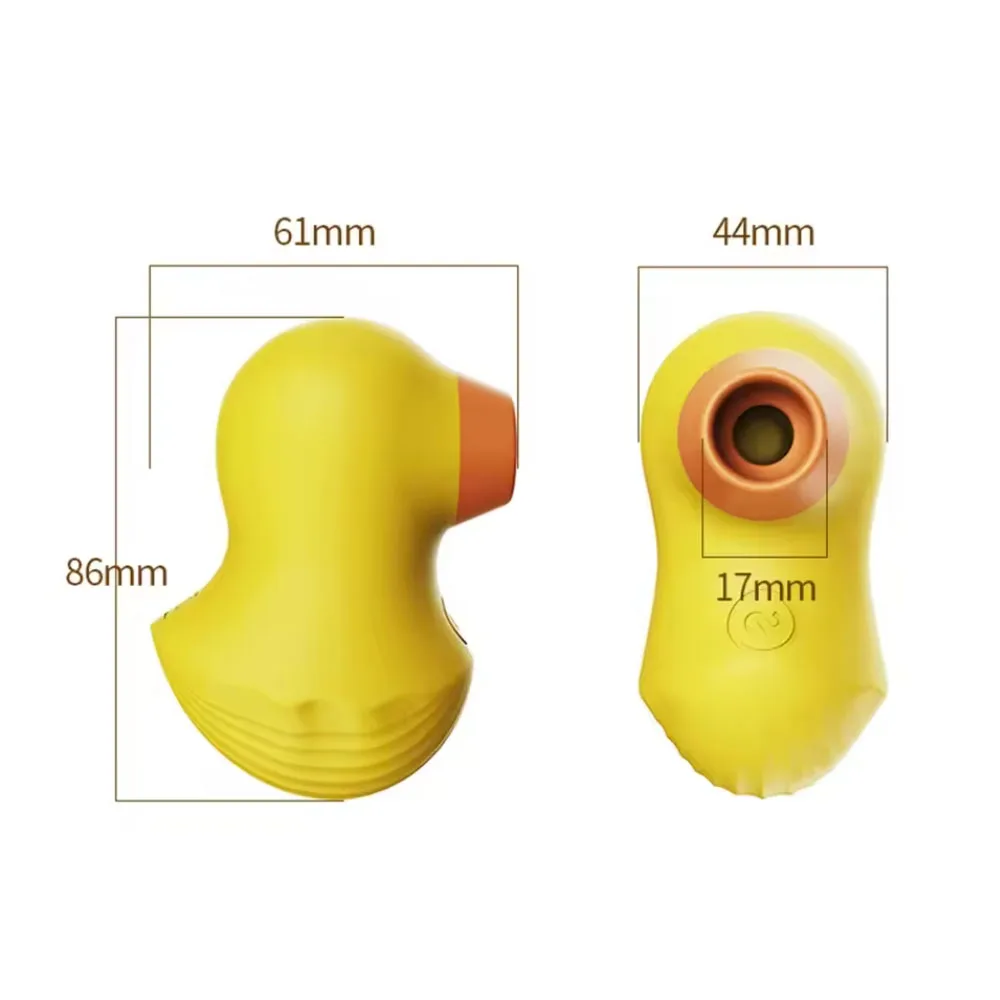 ليتل الأصفر بطة مص هزاز الحلمة البظر تحفيز الإناث الاستمناء آلة الجنس للنساء الجنس لعب الكبار #2