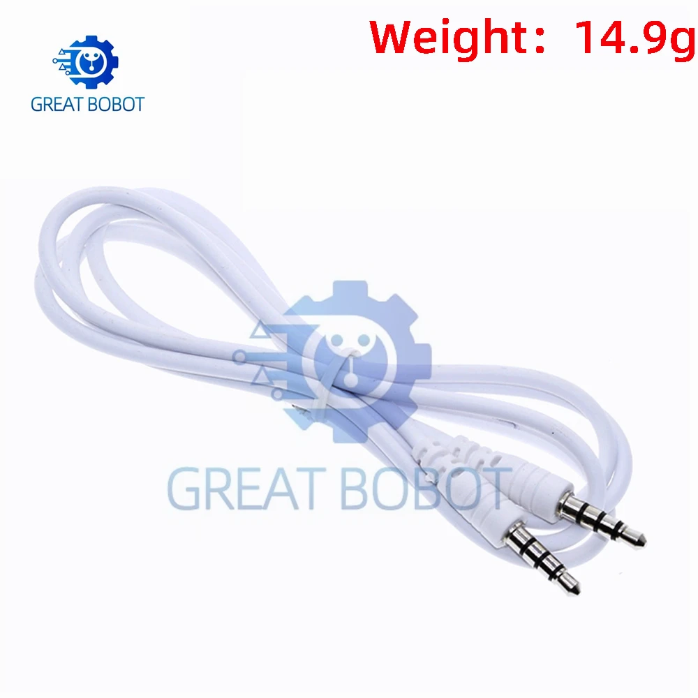 2‑in‑1 3.5mm HiFi Stereo AUX Splitter, Audio Extension Cable for Phone Laptop Car Audio