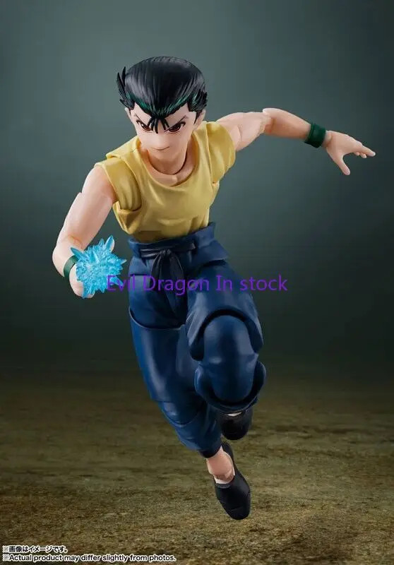 متوفر في المخزون بانداي S.H.Figuarts Shf Yusuke Urameshi YuYu Hakusho لعبة مجسمة نموذج هدية