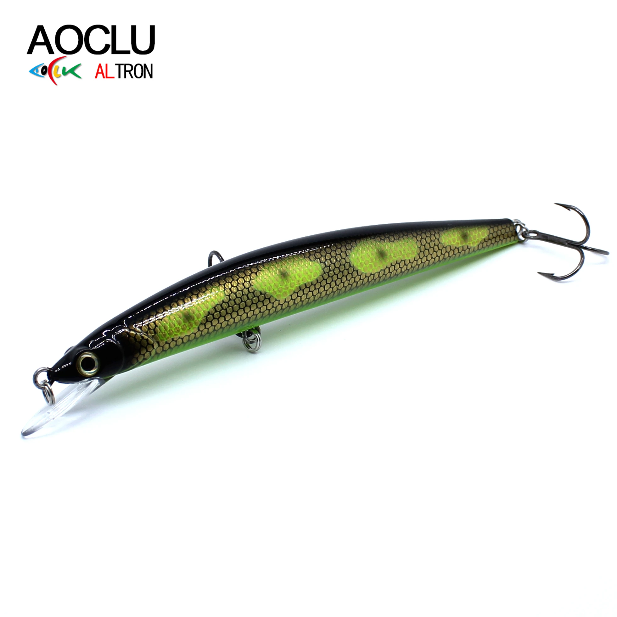 AOCLU-Floating Saltwater Fishing Minnow, 150mm, 25g, Hard Bait, Jerkbait, Deep Sea Boat Lure, VMC Treble Hooks, Japan Quality