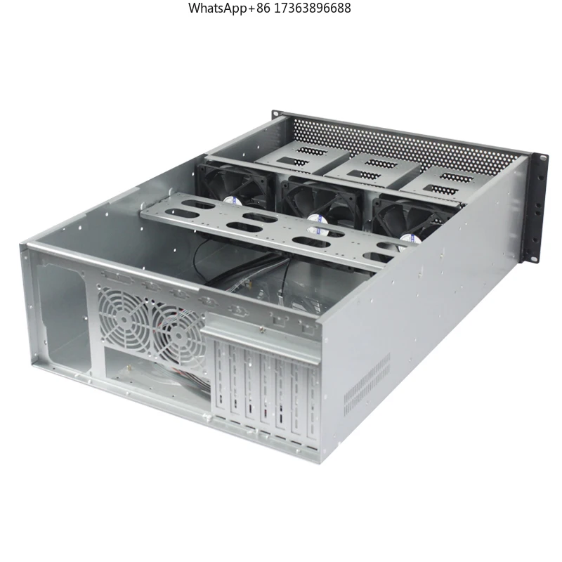 4U Rackmount Network Storage Server Case with 20 HDD 19 Inch Industrial EATX MB in Stock