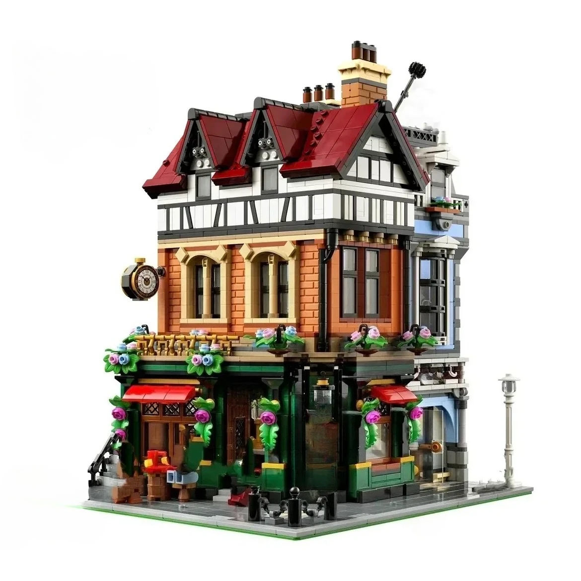 street corner Modular Building Blocks Sets Compatible With Legoed Particles Suitable For Christmas Gifts 10350