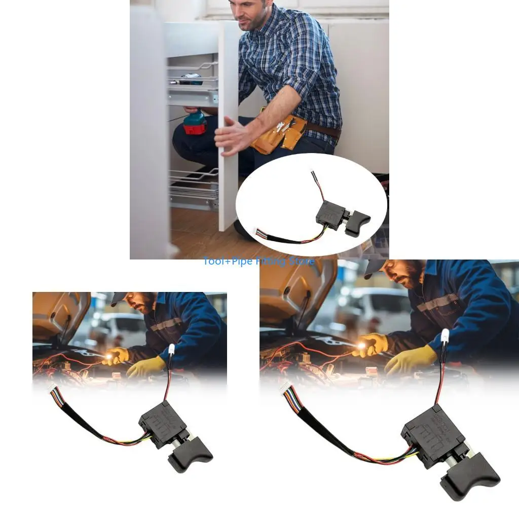 F92B Ergonomic 8 Pin Brushless Switcher For 2106 Electric Wrenches Comfortable