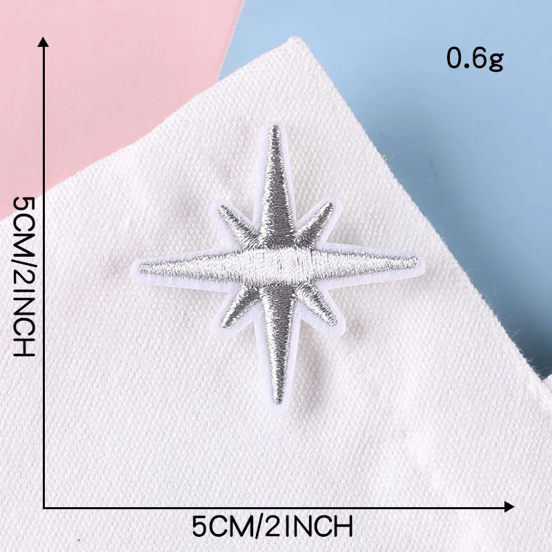 Aufnäher für Kleidung, Kinder, Jungen, Weltraum, zum Aufbügeln, Sternrakete, Ufo, bestickt, Thermocollant-Stich, niedliche Parches, Designer-Jacken – Detail 12