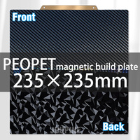 Spring Steel 235x235 Magnetic Heated Bed For ELEGOO Neptune 3 Pro/4/Anycubic Kobra/Creality Ender 3/Flashforge Adventurer 5M/CR6