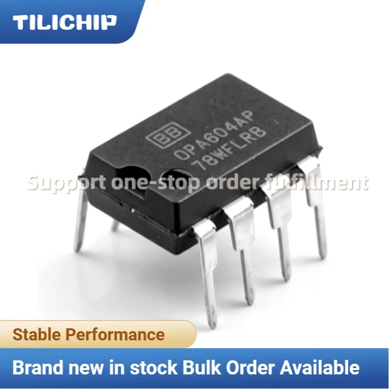 1PCS Brand new  OPA604AP DIP8 FET Input Op-Amp Chip Original IC One-Stop