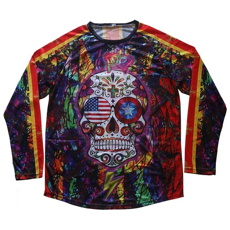 

Quality Comfort Motocross Cycling Jersey Bicycle Long Sleeve Jersey MTB Cycling, Enduro Downhill Clothes,Mx Mountain Bike Sport