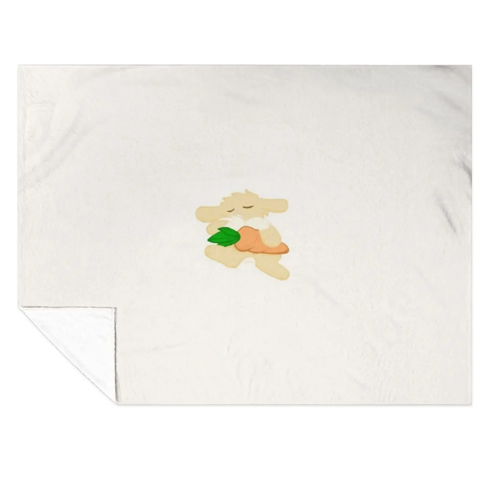 

Sleeping Bunny Throw Blanket Personalized Gift for winter Blankets Sofas Of Decoration Decoratives Blankets