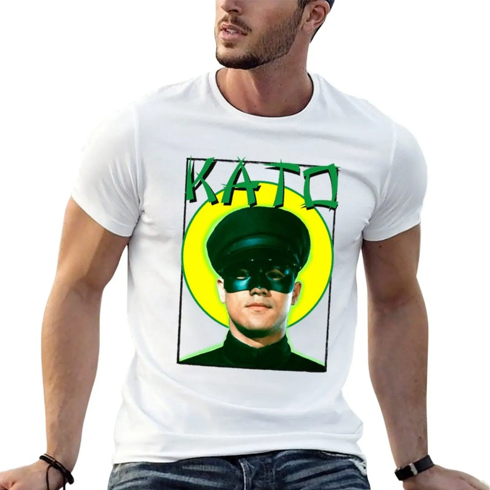 

shirts graphic summer t man T-Shirt Kato white for t man shirt man t shirts pack