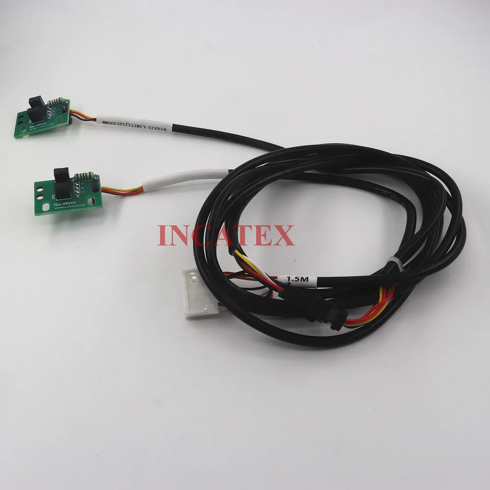 2 Pcs Chinese Embroidery Machine Spare Parts Topwisdom Frame Limit Sensor TZA-SW2V11 With Cable