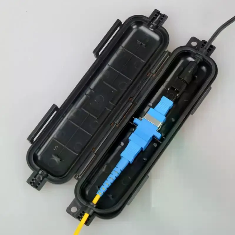 1/5Pcs Fiber Optic Drop Cable Splice Protection Box - Waterproof Anti-Aging Durable Outdoor Use Joint Protection Box Thickened